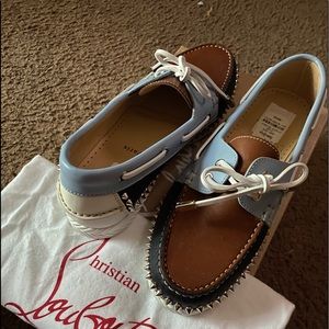 Men’s 43/10 Christian Louboutin loafer shoes.